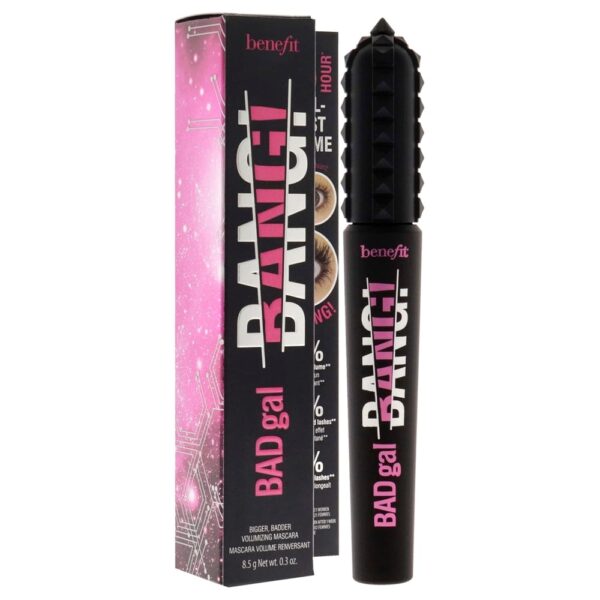 Benefit Bad Gal Bang Volumizing Mascara, Regular Size, 0.3 Fl Oz, Black - Image 4