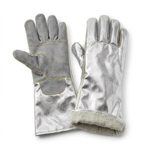 Heat Resistant Welding Gloves, Aluminised Back, 18 inch manufactured by Tritex Global Apparel, Sialkot